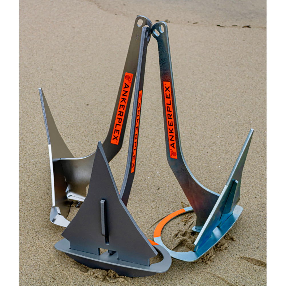 Ankerplex Stainless Steel Anchor 8kg f/Boats to 30' [AP8ST]